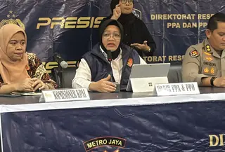 Direktur PPA PPO Polda Metro Jaya Kombes Rita Wulandari Wibowo, menjelaskan bahwa pihaknya mengelola platform pengaduan yang menjadi wadah masyarakat menyampaikan berbagai informasi terkait dugaan eksploitasi anak. (Liputan6.com/Ady Anugrahadi)