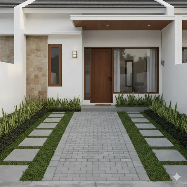 Model Dekorasi Depan Rumah Minimalis