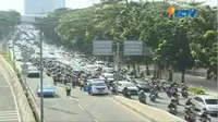 Polisi Mulai Sterilkan Jalan Layang Casablanca dari Pemotor