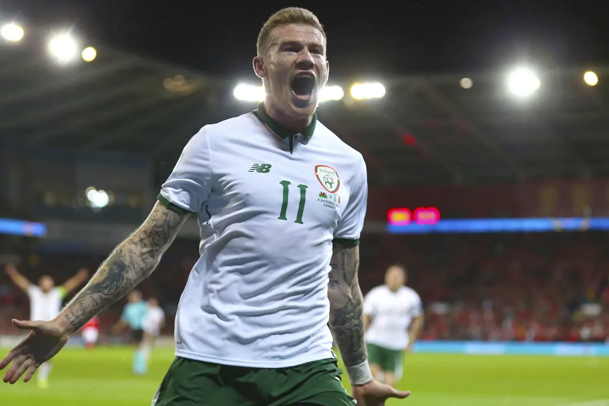 FOTO: Irlandia Hentikan Mimpi Wales ke Piala Dunia 2018