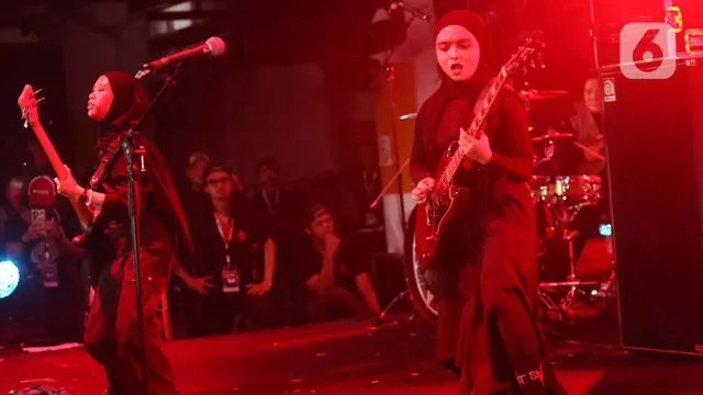 Voice of Baceprot Guncang Panggung Soundsfest Xperience 2024