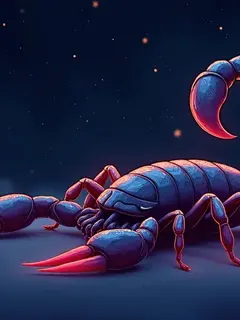 logo ramalan zodiak scorpio (sumber: AI generated)