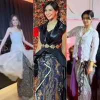 Artis Tampil Berkain hingga Berkebaya dengan Gaya Modern saat Nonton Perdana Gadis Kretek. [Instagram]
