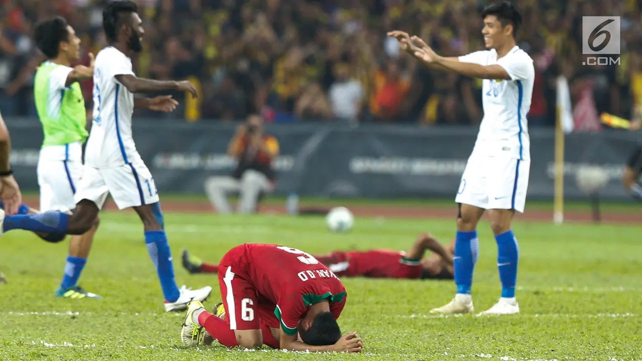 PHOTO: Timnas Indonesia U-22 Takluk atas Tuan Rumah Malaysia
