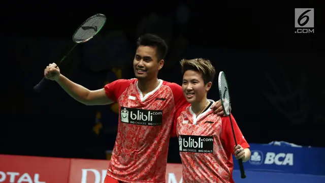 Ganda campuran, Tontowi Ahmad/Liliyana Natsir, jadi harapan tunggal tuan rumah di Indonesia Open 2017.