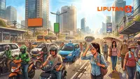 Infografis Penyebab Cuaca Panas Ekstrem di Indonesia