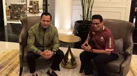 AHY Bertemu Sandiaga Bahas Pilpres 2019