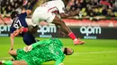 Kemenangan ini menjaga posisi PSG di papan atas klasemen Ligue 1 meski dihantui insiden yang menimpa Donnarumma. Mereka mengumpulkan 40 poin setelah menjalani 16 pertandingan. (AFP/Valery Hache)