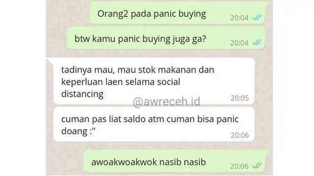 6 Chat Netizen di Tengah Social Distancing, Malah Ada yang Ngegombal
