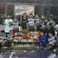 Kerambah Futsal berhasil menjadi yang terbaik di final area round Jakarta Super Soccer Futsal Battle 2018 yang digelar di Lapangan Blok S, Jakarta Selatan, Minggu (16/9/2018). (Istimewa)