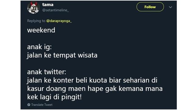 5 Bedanya Anak IG dan Anak Twitter, Kamu yang Mana?