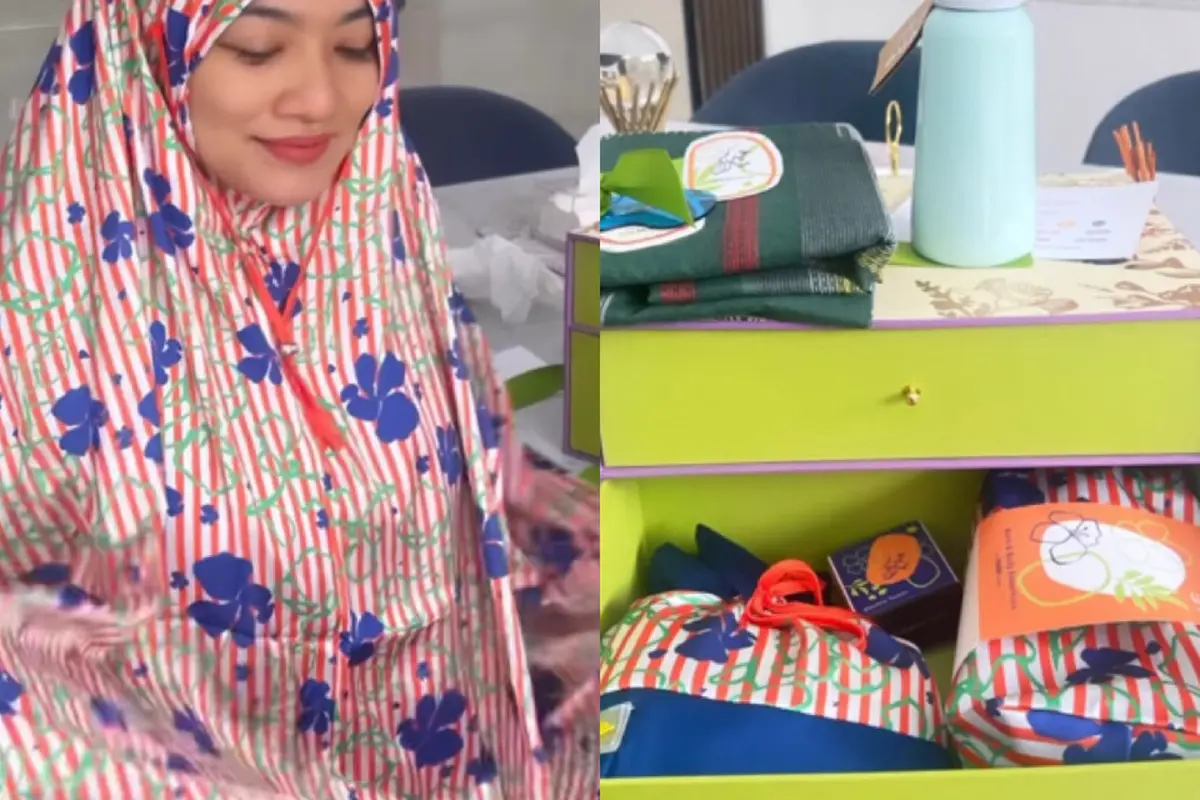Potret Isi Hampers Lebaran Sultan Andara, Raffi Ahmad dan Nagita Slavina