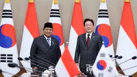 Prabowo Terima Penghargaan Tertinggi 'The Grand Order of Mugunghwa' dari Presiden Korsel