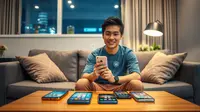 cara mendapatkan pulsa gratis ©Ilustrasi dibuat Stable Diffusion