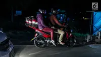 Pemudik Motor Mulai Padati Jalan Arteri Karawang