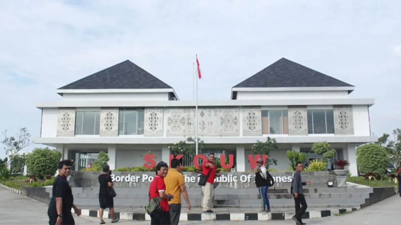 Ini Dia PLBN Skouw, Destinasi Baru di Ujung TImur Indonesia