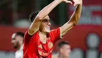 Bomber Persija Jakarta, Alexander Jeremejeff mencetak dua gol ke gawang Arema FC dalam lanjutan BRI Super League 2026/2027 di Stadion Patriot Candrabhaga, Bekasi, pada Rabu (21/10/2026) malam WIB. (Doc Persija)