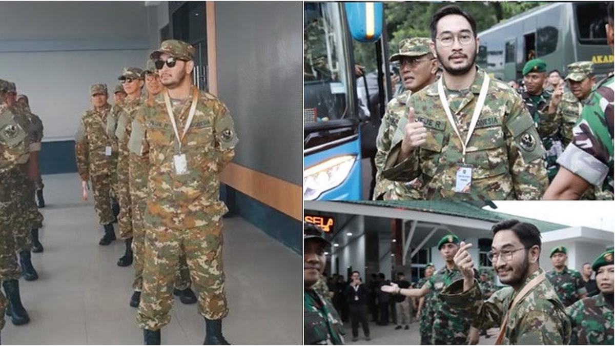 6 Potret Jeje Govinda di Retret Kepala Daerah, Tampil Gagah Berseragam Komcad