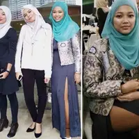 Ada orang iseng edit fotonya, dia seperti mengenakan rok terbelah hingga ke paha, hijaber Malaysia ini pun panen hujatan dari netizen.