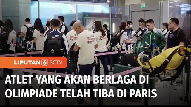 SCTV sebagai official broadcaster Olimpiade 2024, mengirimkan jurnalisnya untuk melaporkan langsung gelaran pesta olah raga dunia ini dari Paris, Perancis. Setibanya di Paris, Bandara Charles de Gaulle sudah dipadati para atlet dari berbagai kontinge...