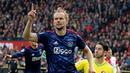 Siem de Jong. Alumnus akademi Ajax ini dipinang Newcastle United selama 3 musim, mulai 2014/2015. Hanya tampil 26 kali dalam 2 musim, di musim ketiganya ia sempat dipinjamkan ke PSV. Pada 2017/2018 ia kembali ke Ajax dan tampil dalam 25 laga dan mencetak 8 gol dan 4 assist. (AFP/ANP/Olaf Kraak)