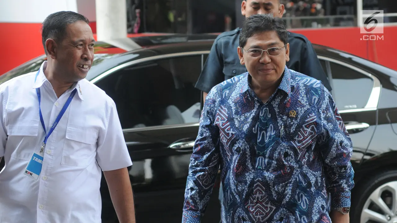 Sempat Mangkir, Wakil Ketua DPR Utut Adianto Penuhi Panggilan KPK