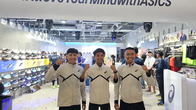 Robi Sianturi bersama dua pelari ARC dilepas ke Tokyo Marathons 2024