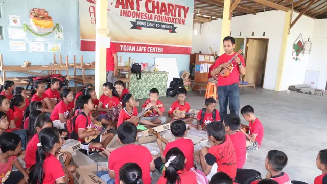 Ant Charity, Bantu Tingkatkan Pendidikan dan Kesehatan Anak-anak Kurang Beruntung