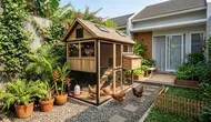 10 Desain Kandang Ayam Minimalis Modern di Halaman Sempit tapi Tetap Nyaman