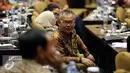 Mohammad Saleh saat mengikuti rapat Paripurna DPD luar biasa di Nusantara V Gedung Parlemen, Senayan, Jakarta, Selasa (11/10). Mohammad Saleh terpilih menjadi Ketua DPD menggantikan Irman Gusman.(Liputan6.com/Johan Tallo)