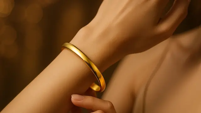 Gelang Emas Minimalis Tapi Mewah