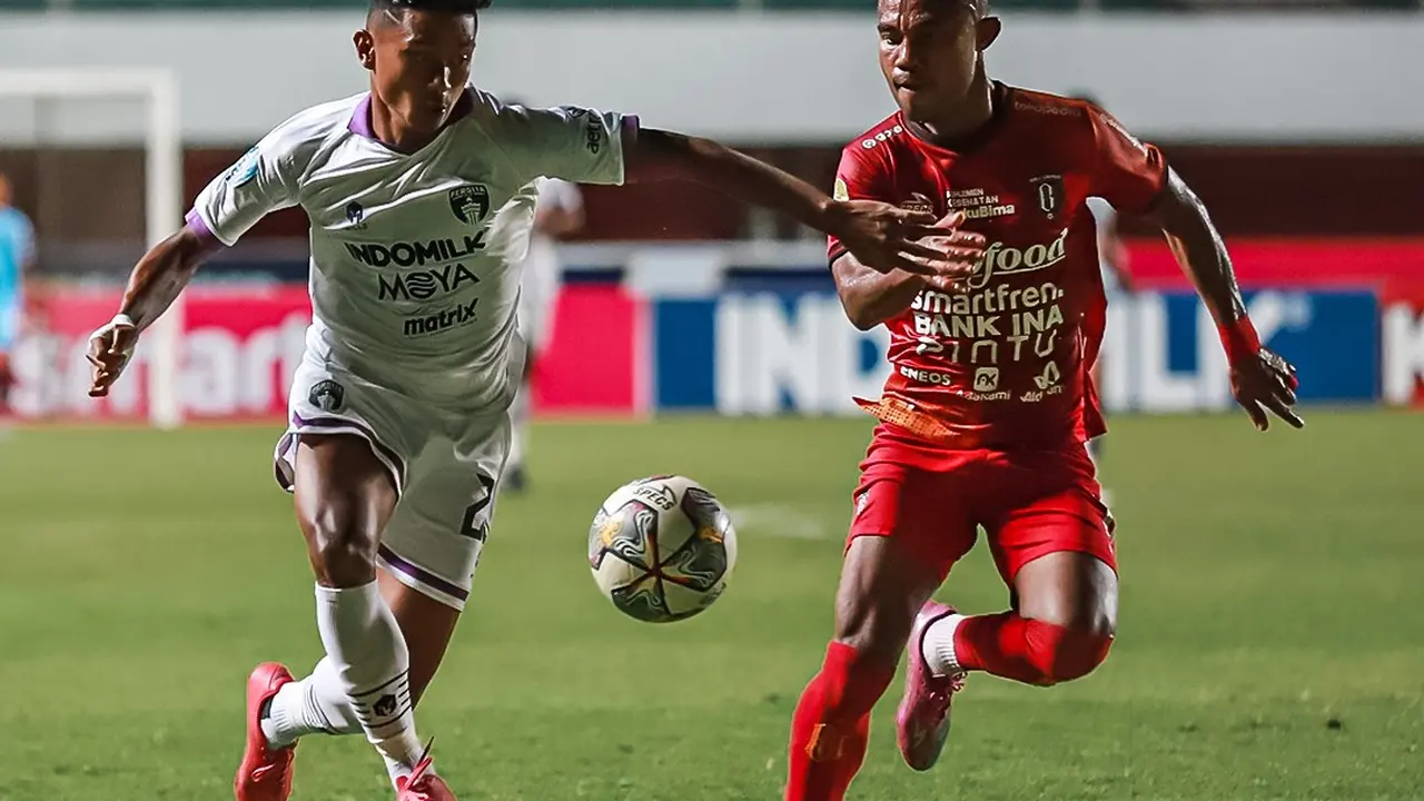 Persita Tangerang Vs Bali United di BRI Liga 1 2022/2023