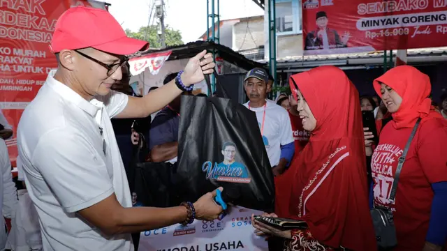 Menteri Pariwisata dan Ekonomi Kreatif (Menparekraf) Sandiaga Salahuddin Uno
