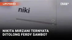 Chat Nikita Mirzani dan Ferdy Sambo Bocor