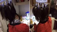 Usir Kantuk, Pelajar `Jambak` Rambut dengan Penjepit Jemuran