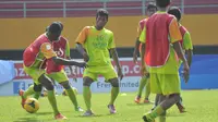 Persebaya Latihan (Ajeng Resti/Liputan6.com)