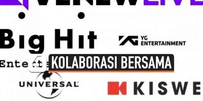 VIDEO: BIG HIT, YGE, UMG dan Kiswe Mobile Bergabung Kembangkan Platform Live Streaming