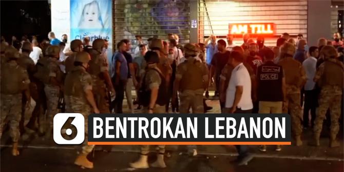 VIDEO: Tentara Lebanon Dikerahkan Setelah Bentrokan Dua Partai Kristen
