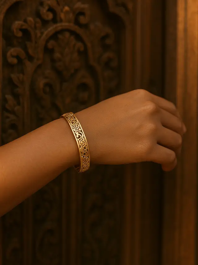 Model Gelang Emas Rantai Hollow Ringan Harga Terjangkau
