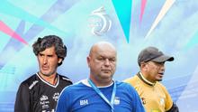 BRI Liga 1 - Rahmad Darmawan, Bojan Hodak, Stefano Cugurra (Bola.com/Adreanus Titus)
