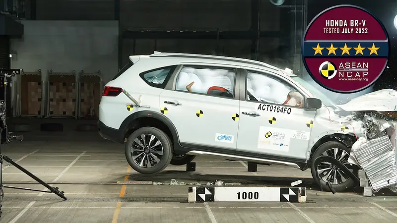 All New Honda HR-V dan BR-V Dapat Rating Keselamatan Tertinggi di ASEAN NCAP (Ist)