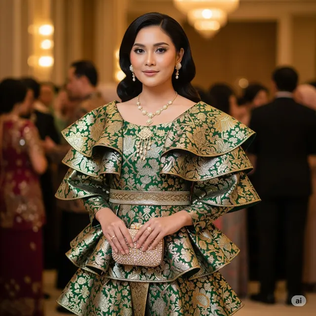 Dress Layer Brokat