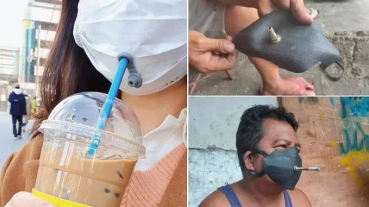modifikasi masker nyeleneh