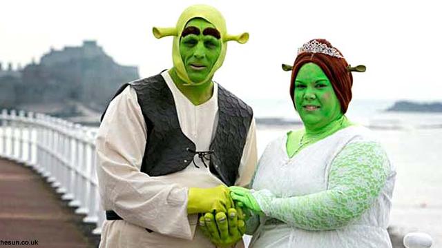 Pernikahan Unik Pasangan Ini Memilih Tema Shrek Global Liputan6 Com