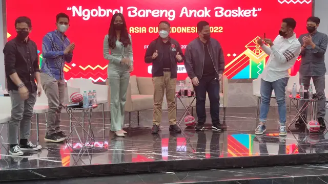 Raffi Ahmad dan Sederet Pesohor Ikut Sukseskan FIBA Asia Cup 2022