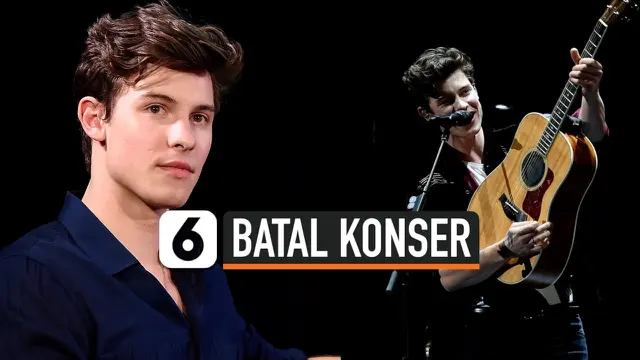 VIDEO: Shawn Mendes Batal Konser di Brasil, Ini Sebabnya
