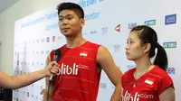 Praveen Jordan/Debby Susanto akan menantang ganda Inggris, Chris Adcock/Gabrielle Adcock, pada semifinal BWF Super Series Finals 2016, Sabtu (17/12/2016). (Humas PBSI)