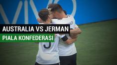 Berita video 5 gol yang tercipta pada laga Australia kontra Jerman di Piala Konfederasi 2017, Senin (19/6/2017).