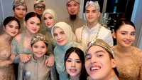 6 Detail Kebaya Tiara Savitri, Anggunnya Putri Mulan Jameela di Pernikahan Al Ghazali