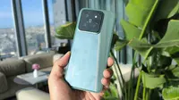 Xiaomi 14 yang baru saja diperkenalkan secara resmi di Barcelona. (Liputan6.com/Iskandar)